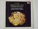 MICHAEL TILSON THOMAS Brahms Serenade Nr. 1 SONY CLASSICAL 1990 HOLLAND NM LP