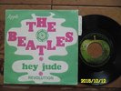 FRENCH SP LES BEATLES HEY JUDE TYPE 2 AVEC LANGUETTE