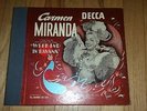 RARE Carmen Miranda 78rpm 3x LP Set DECCA No 295 23M Series Week-End in Havana