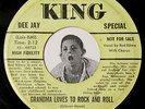 R&B Rocker 45 RED KLIMO Grandma Loves To Rock / Box Car Letters King 4910 PROMO