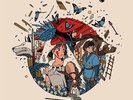 GHIBLI Mononoke Cover LP Vinyl Mondo New Rare ost totoro laputa joe hisaishi