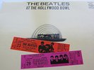THE BEATLES AT THE HOLLYWOOD BOWL 1990 UK PRESSING RED /PINK TICKETS
