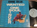 JOHNNIE TAYLOR Wanted One Soul Singer ORIG. SOUL FUNK LP STAX 715 Memphis