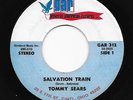 Gospel Soul Funk 45 TOMMY SEARS Salvation Train/Everybody's Got To Cry GAR HEAR