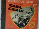 GIRL CRAZY - MICKEY ROONEY JUDY GARLAND - (3) 78 RPM RECORD SET - DECCA 1944 EX