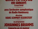 BRAHMS Violin Concerto Live 1948 Ginette Neveu Hans Schmidt-Isserstedt STIL LP