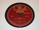 PRE WAR BLUES 78 RPM Weaver and Beasley Okeh 8530 E- Bottle Neck Blues