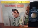 FRENCH EP CAPITOL / GENE VINCENT ROCK  BANDEAU JAUNE / ROCKABILLY / EX