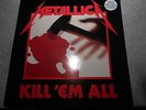 METALLICA KILL 'EM ALL 2 LP SET   DIRECT MASTER MUSIC FOR NATIONS FRENCH     245
