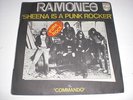 DISQUE 45 TOURS RAMONES SHEENA IS A PUNK ROCKER COMMANDO