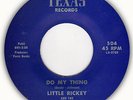 Funky Soul Record by Little Rickey on Texas Records Out of Houston, Texas