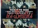 EP BEATLES - TICKET TO RIDE - PREMIERE POCHETTE AVEC LANGUETTE + ERREUR LETTRAGE