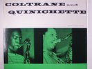 JOHN COLTRANE & PAUL QUINICHETTE: Cattin' With LP (Mono, purple trident label,