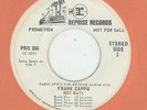 Rare Promo - Frank Zappa - Hot Rats Radio Spots - Reprise DJ