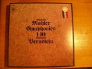 GUSTAV MAHLER/BERNSTEIN-Symphonics 1-10/CBS-15 LP-BOX+HEFT