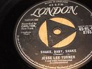 JESSE LEE TURNER - SHAKE BABY SHAKE / THE LITTLE SPACE GIRL - UK - TRI - VG-