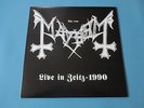 MAYHEM - LIVE IN ZEITZ 1990 LP Darkthrone Celtic Frost Morbid Dimmu Borgir Ulver