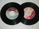 JOHNNY HALLYDAY  2 x 45T originaux RARES