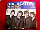 BEATLES YESTERDAY NEAR MINT ACT NATURALLY CAPITOL 5498  POP 45