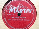 FAMOUS SOUL STIRRERS Its Going To Rain/What Can I Do MARTIN TEXAS GOSPEL 78 MINT