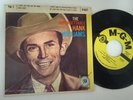 Hank Williams 45 EP + Picture Cover MGM Unforgettable