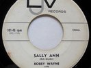 * BOBBY WAYNE & WARRIORS Sally Ann/War Paint  ROCKABILLY ljv 45 Hear