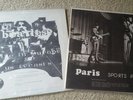 The Beatles 2 vintage bootleg records lps, Paris Sports Palais, Live in Europe