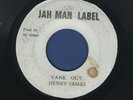 1438 HENRY JAMES-VANK OUT-JAH MAN LABEL-70'S RARE REGGAE 45 7