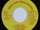 Modern Soul Funk 45 HOT EARTH BAND Hard Times REKAN NM HEAR