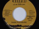 70s Soul 45 RARE PLEASURE Let Me Down Easy CHERI HEAR
