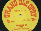 HEAR- Rare Grand Ole Opry LP & Cue Sheet- Hank Snow/June Carter/Canadian Sweethe