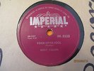 RICKY NELSON POOR LITTLE FOOL 78 RPM