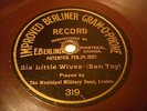 BERLINER CANADA 319 MUNICIPAL MILITARY BAND,LONDON Six Little Wives Announced