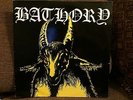 Bathory Yellow Goat LP Original Pressing 1984 Sweden Rare Black Metal Mayhem