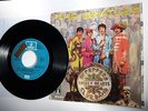 SINGLE BEATLES ESPAÑA SPAIN ORIGINAL BANDA PAPEL PROMOCIONAL EMI ODEON