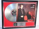 Joe Cocker, One Night Of Sin, platin Schallplatte, Platin Record, Award, gold