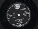 CLASSIC 1957 UK#1 ELVIS PRESLEY 78  JAILHOUSE ROCK /TREAT ME NICE RCA 1028 EX/E-
