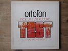 LP - ORTOFON PICK UP TEST RECORD NO.2