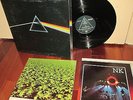 PINK FLOYD - DARK SIDE OF THE MOON - 1ST PRESS VINYL LP + POSTERS SMAS-11163 VG+
