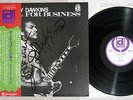JIMMY DAWKINS ALL FOR BUSINESS DELMARK PA 3045 Japan OBI with autograph LP