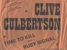 Clive Culbertson Time To Kill + poster & press ... 7