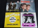 4 SINGLE COVER EVERLY BROTHERS/ENGELBERT/ROBB AND DEAN DOUGLAS-BIRD DOG/PROBLEMS