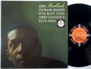 JOHN COLTRANE Ballads IMPULSE MONO LP bell sound original