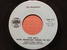 THE BELMONTS SABINA RARE GROUP HARMONY / DOO-WOP 45 RECORD #517 $60