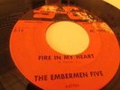 THE EMBERMEN FIVE RARE NORTH DAKOTA GARAGE STUDIO CITY LBL 1053 FIRE IN MY HEART
