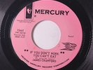 JAMES CRAWFORD: If You Don't Work You Can't Eat / Stop And Think It Over 45 (dj