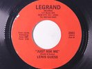 LENIS GUESS: Just Ask Me / Some Woman's Bedroom 45 (few tiny label tears) Soul