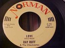 Ray Ruff & The Checkmates - Lonely Hours & Love - SOUNDS GREAT - Norman 528