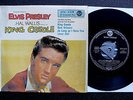EP Elvis Presley - King Creole  - German RCA w/ Pic - Army PX Stamp