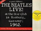 THE BEATLES live at the star-club in hamburg germany 1962 LNL1 uk DOUBLE LP EX